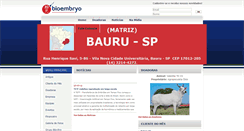 Desktop Screenshot of bioembryo.com.br
